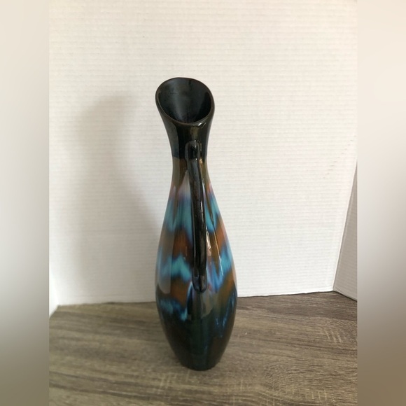 Vtg CCC Rainbow Glaze Pitcher - Picture 6 of 16